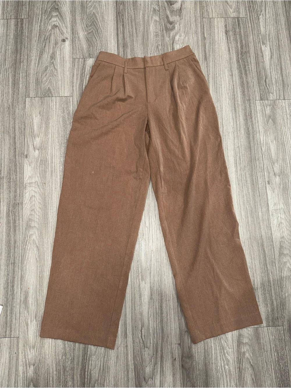 a new day Wide Leg Trousers in Brown - Read Description